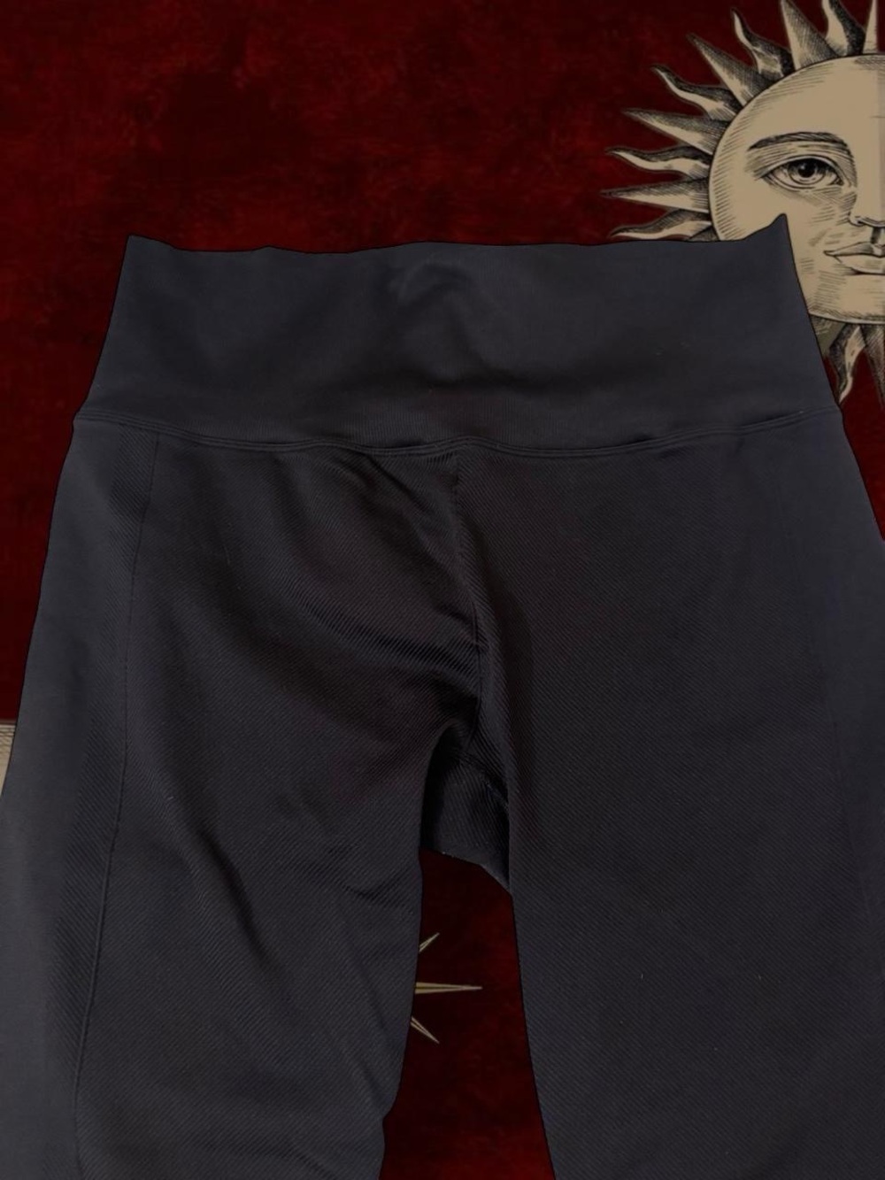 all in motion Black Ribbed Performance Top - Picture 1 of 7